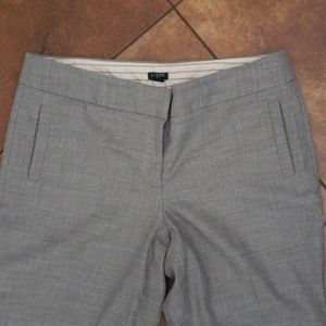 J. Crew 14 favorite fit grey dress pants